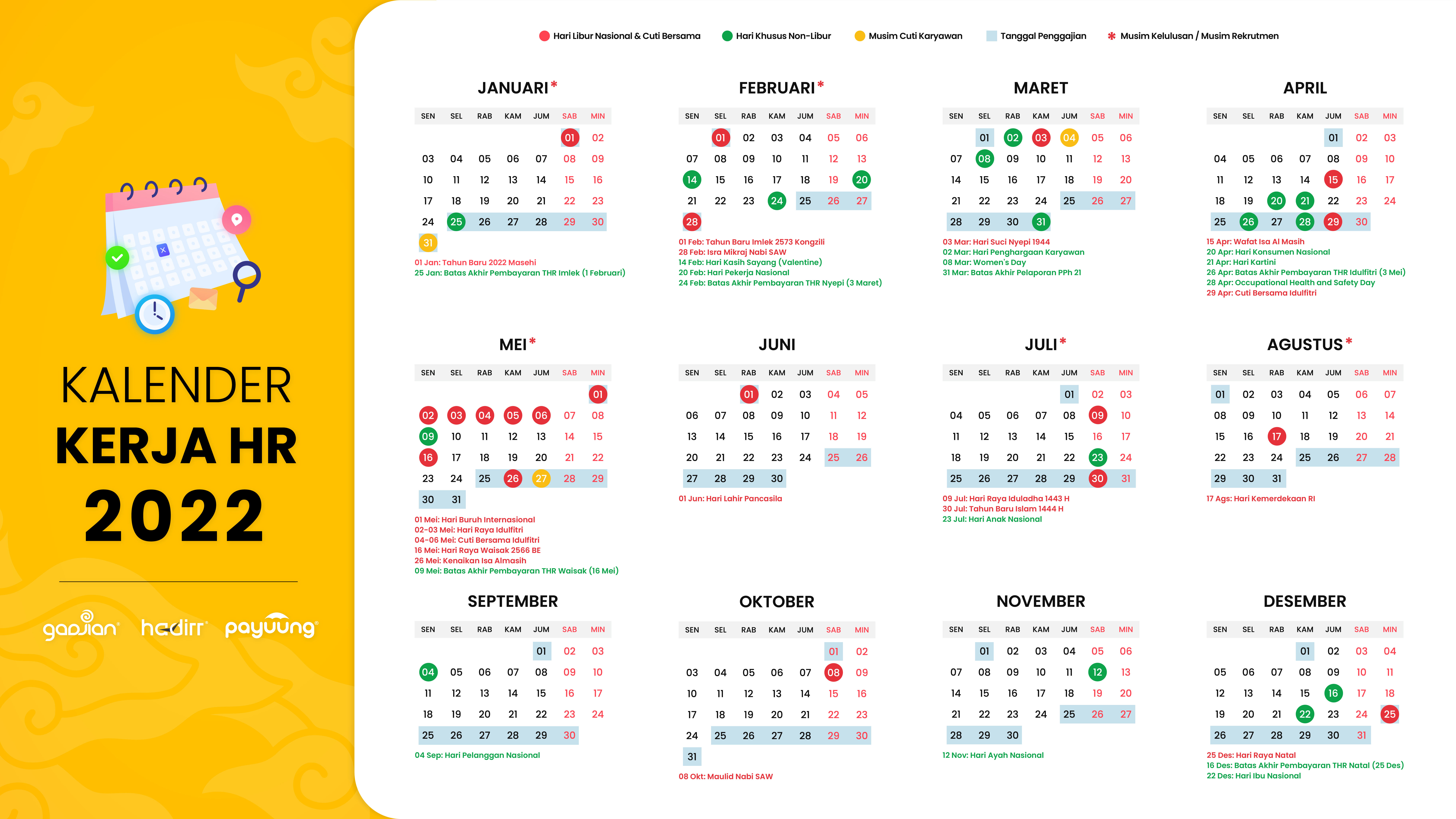 Kalender Pendidikan 2021 2022 Excel Riset