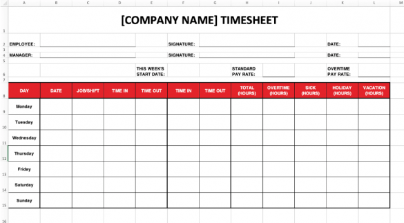 Fungsi Dan Jenis Timesheet Kerja Karyawan - Aplikasi Absensi Online ...