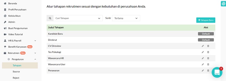 Aplikasi Rekrutmen di Gadjian