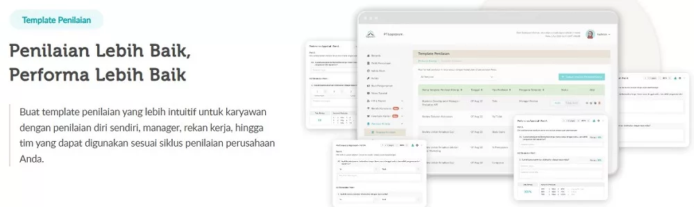 aplikasi KPI karyawan Gadjian